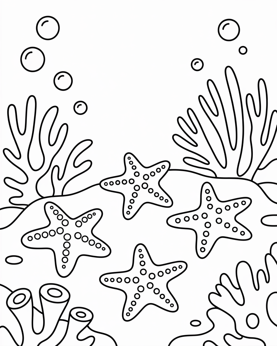 sea animals coloring pages