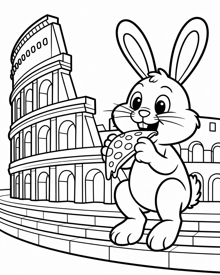 italian brainrot coloring pages
