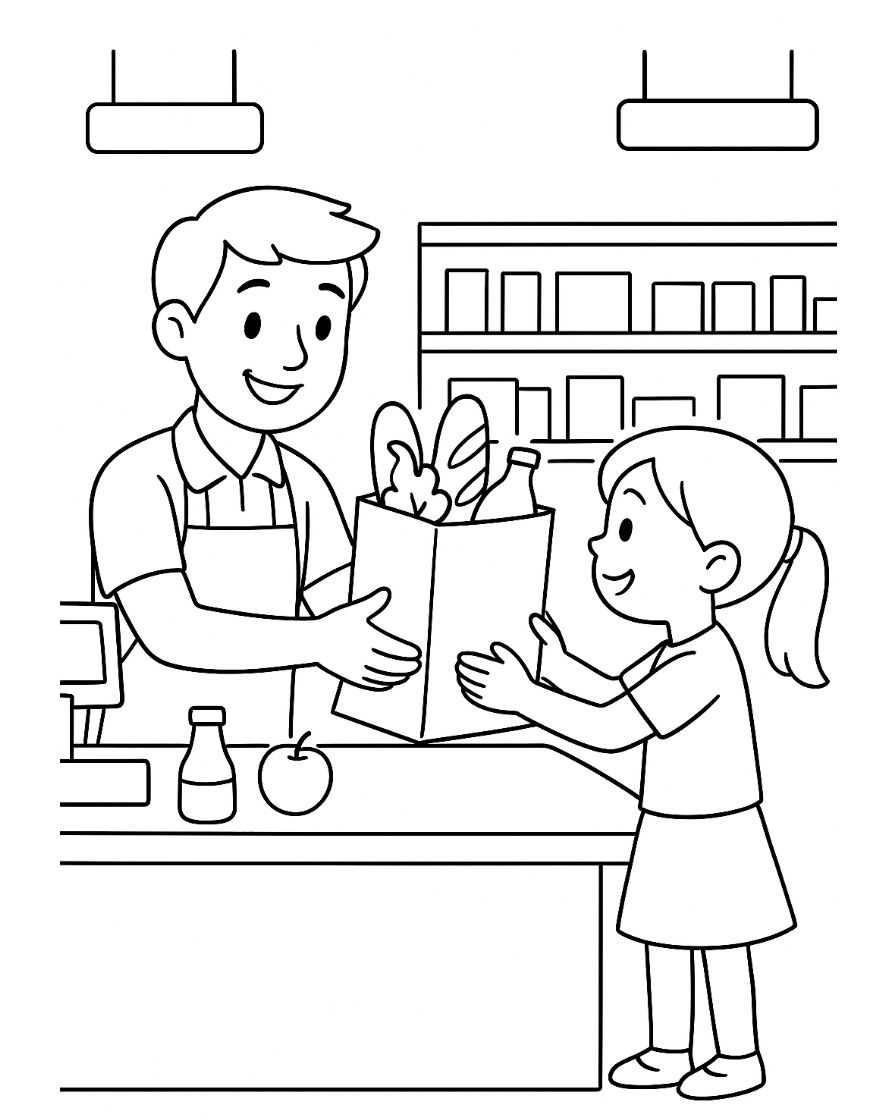 labor day coloring pages