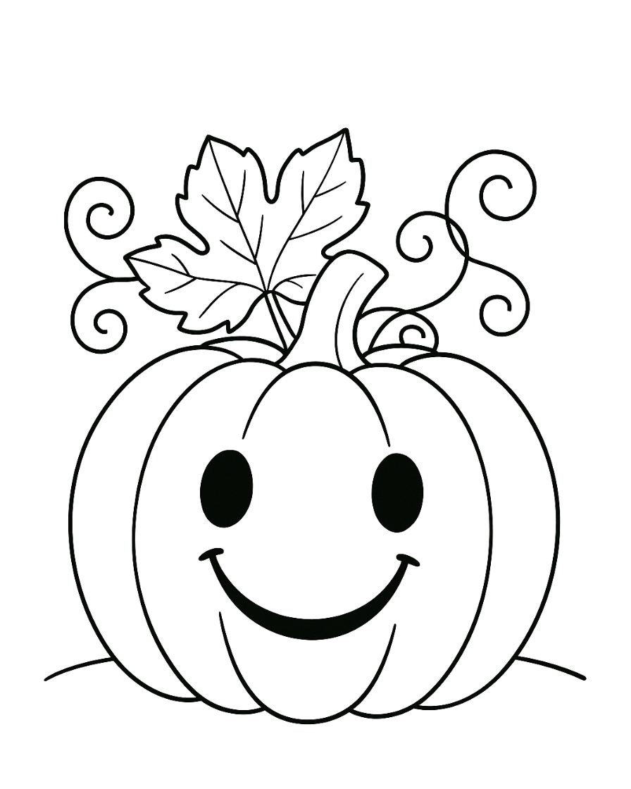 pumpkin coloring pages