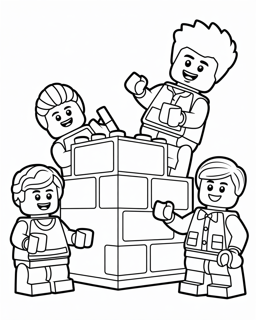 LEGO Fortnite Friends Building Fort