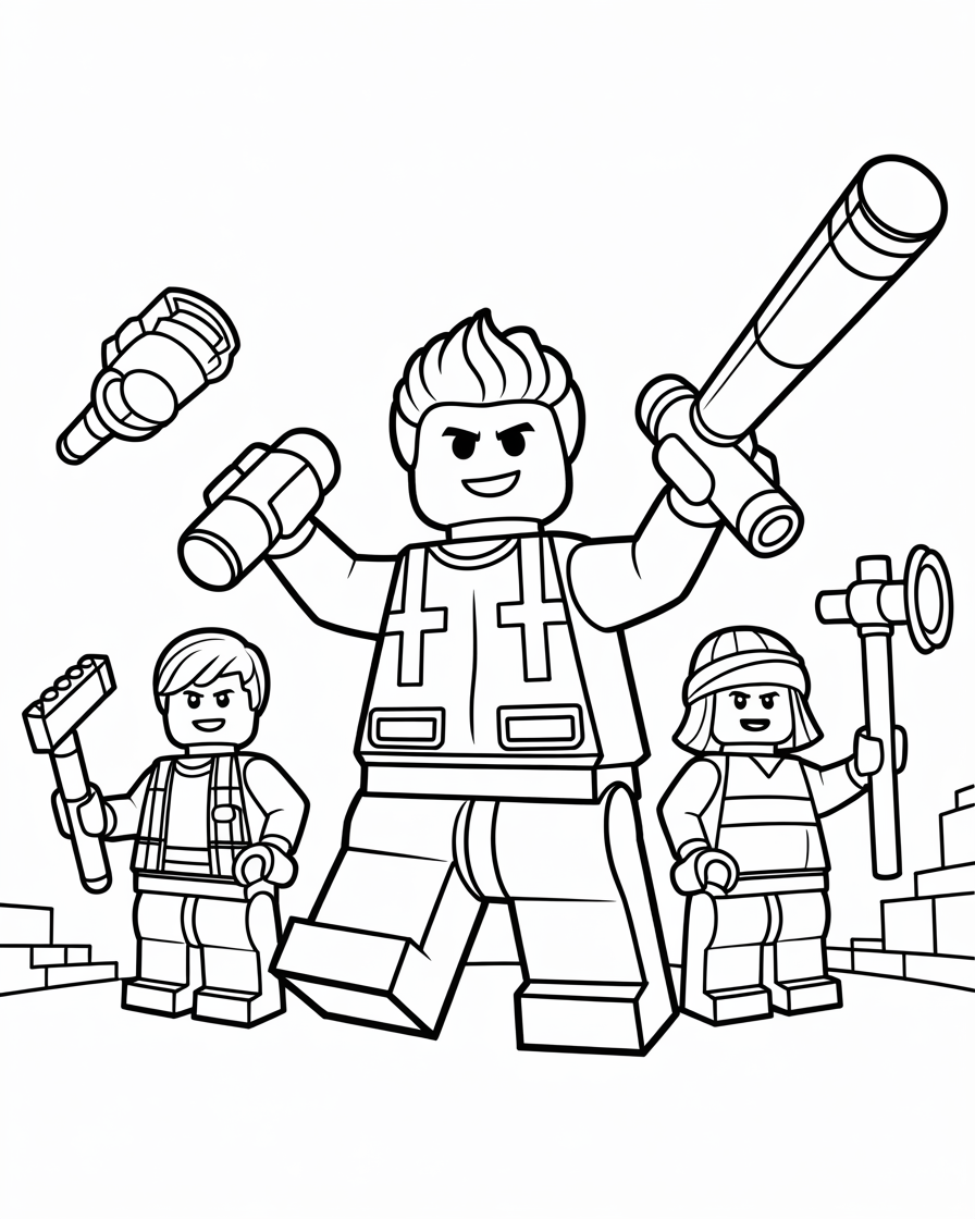 LEGO Fortnite Team