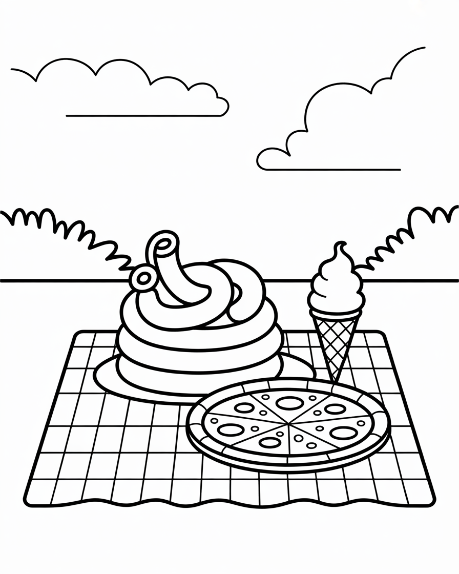 italian brainrot coloring pages