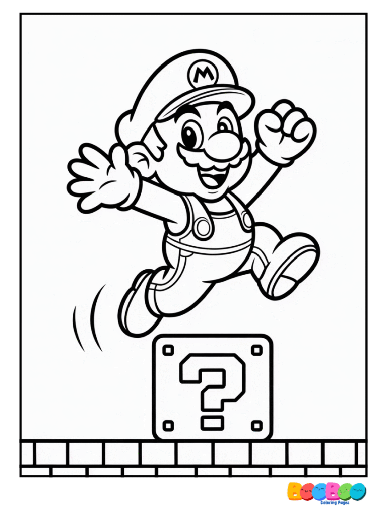 Mario Jumping Off Question Block