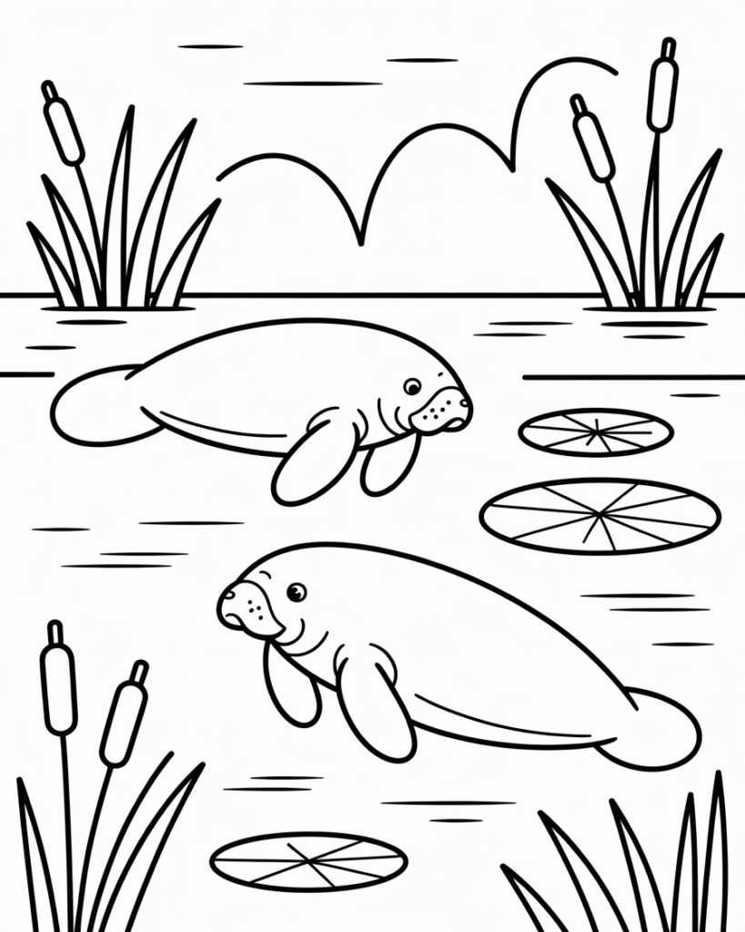 sea animals coloring pages