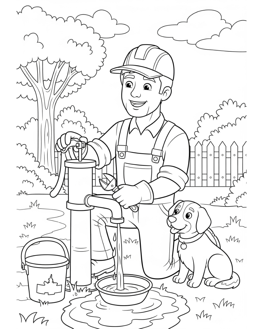 labor day coloring pages