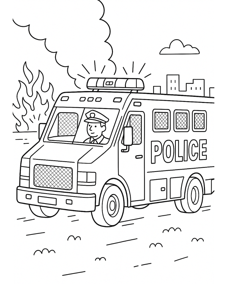 truck coloring pages