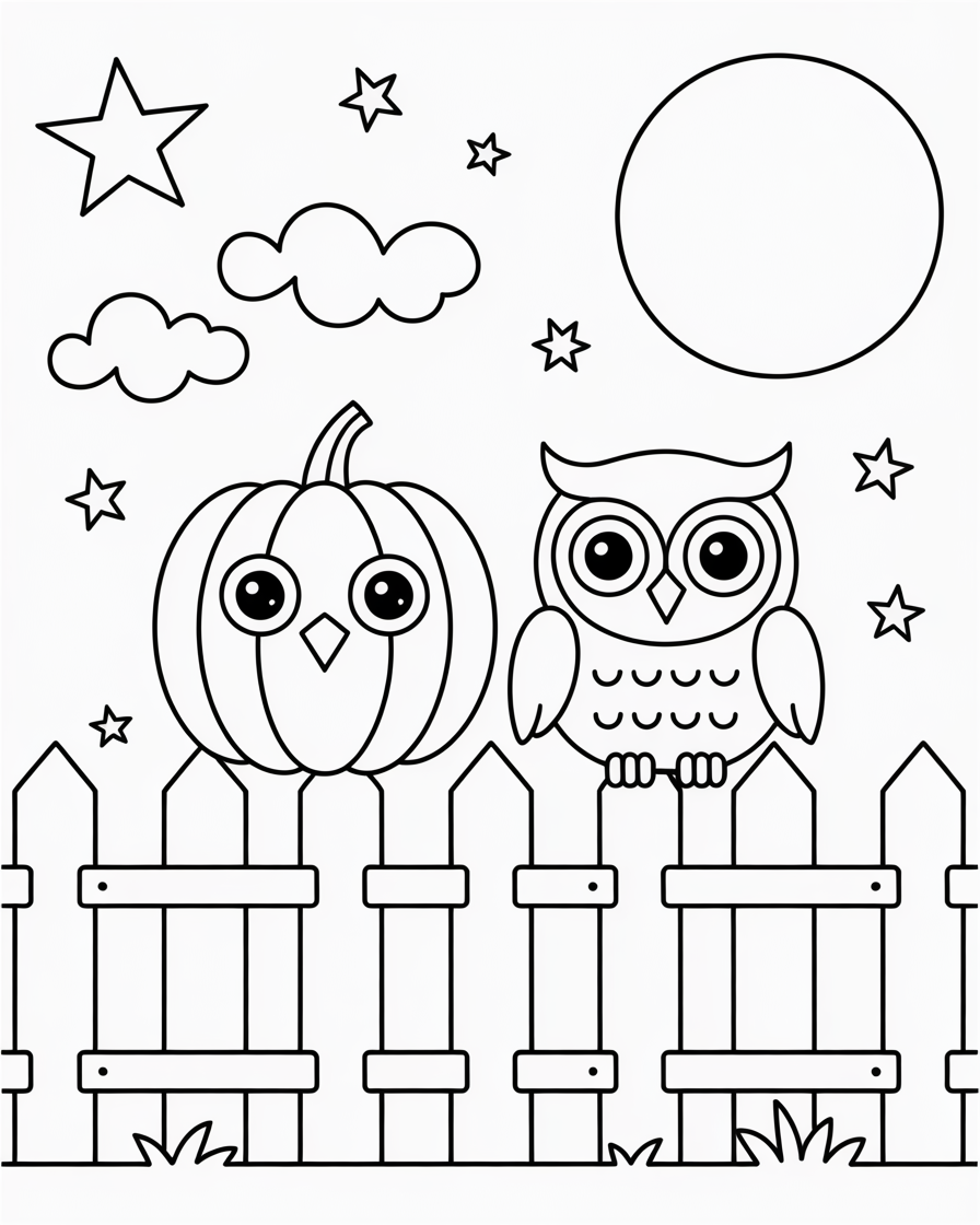 pumpkin coloring pages