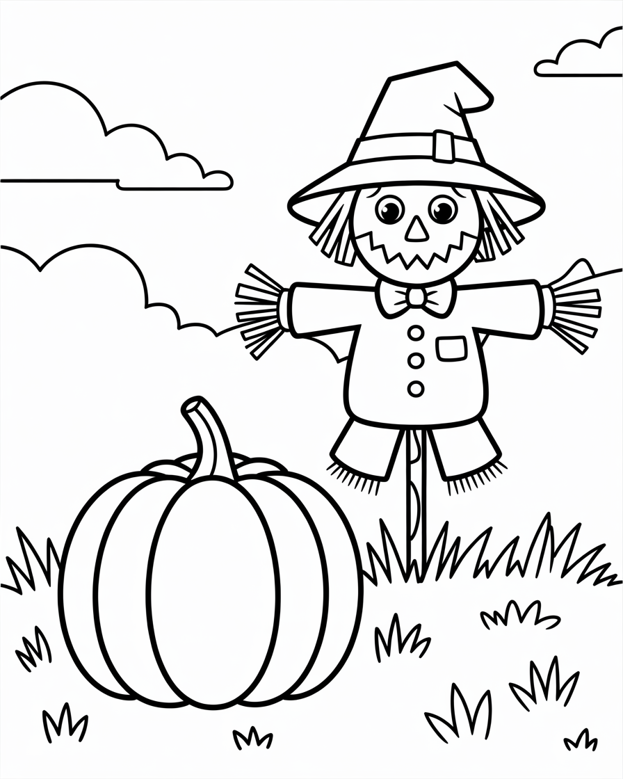 pumpkin coloring pages