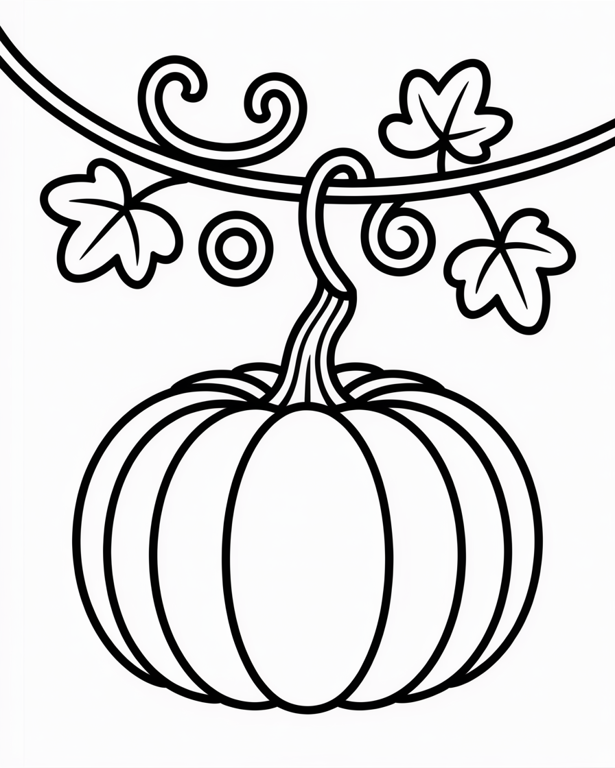 pumpkin coloring pages
