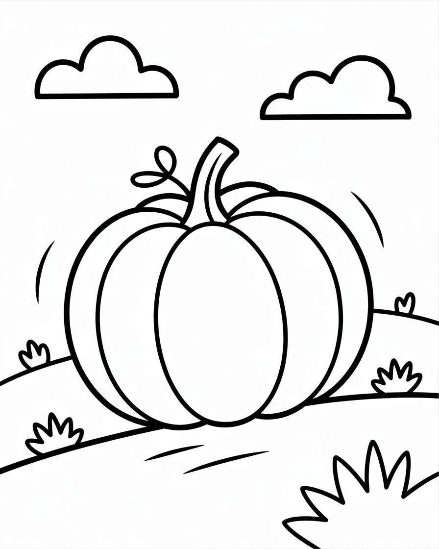 pumpkin coloring pages