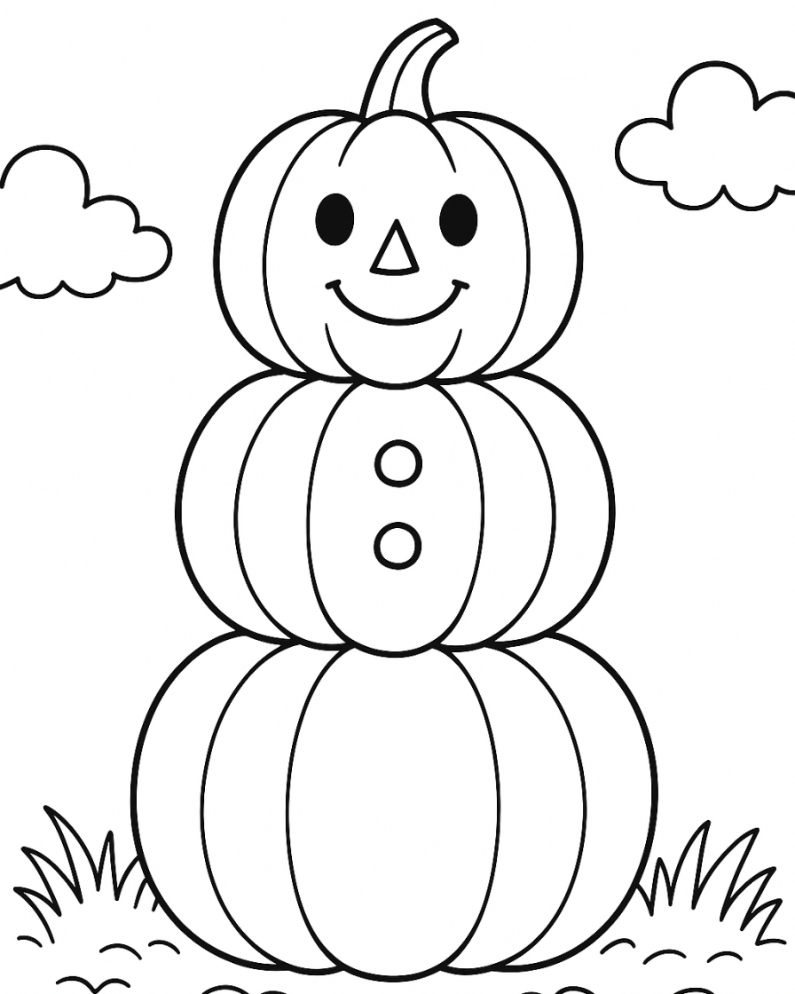 pumpkin coloring pages
