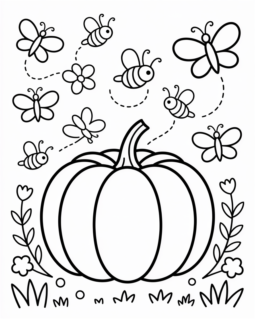 pumpkin coloring pages