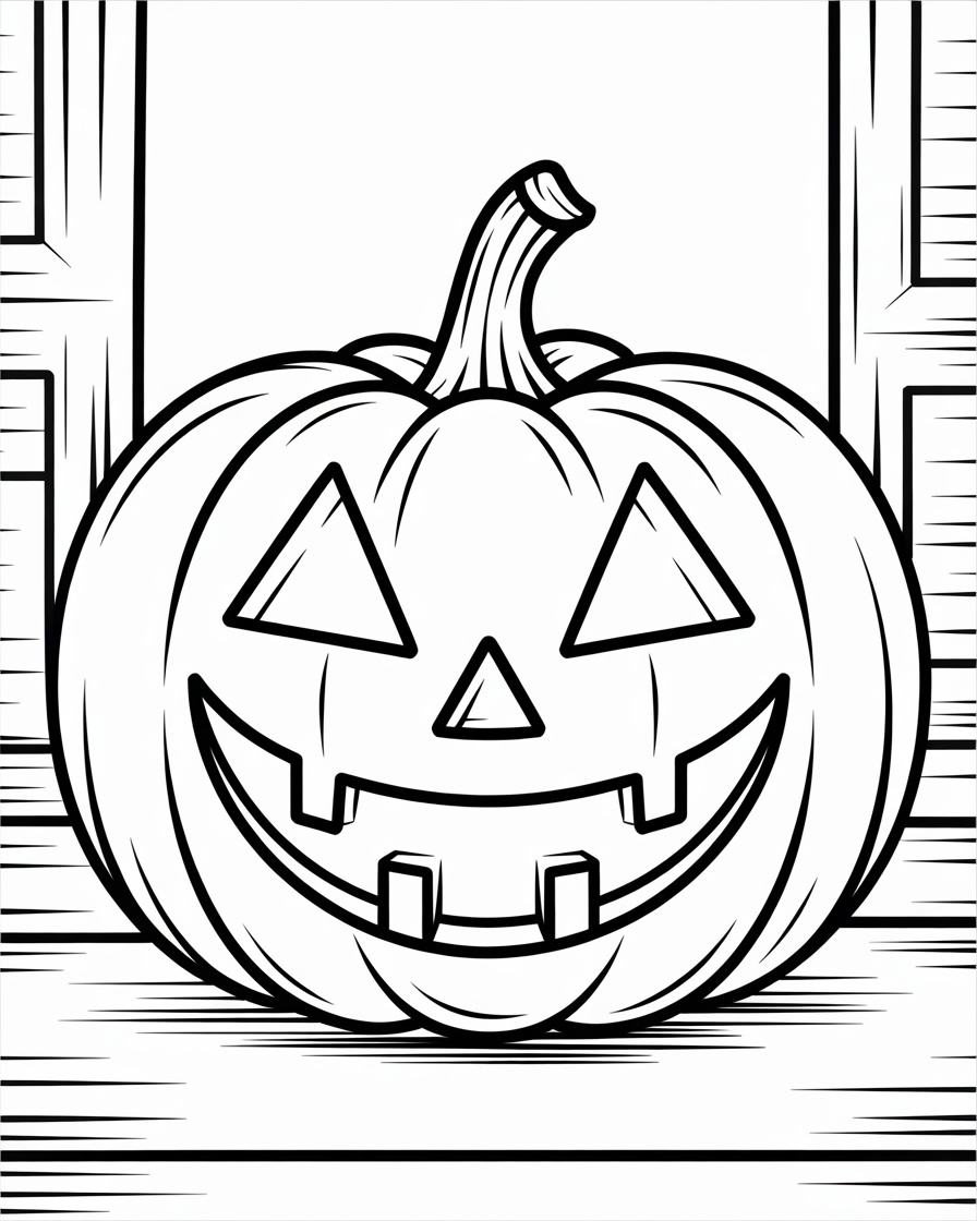 pumpkin coloring pages