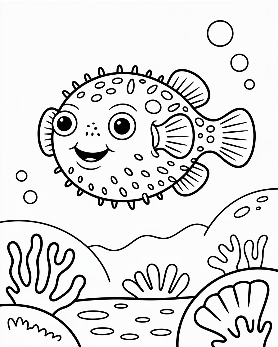 sea animals coloring pages