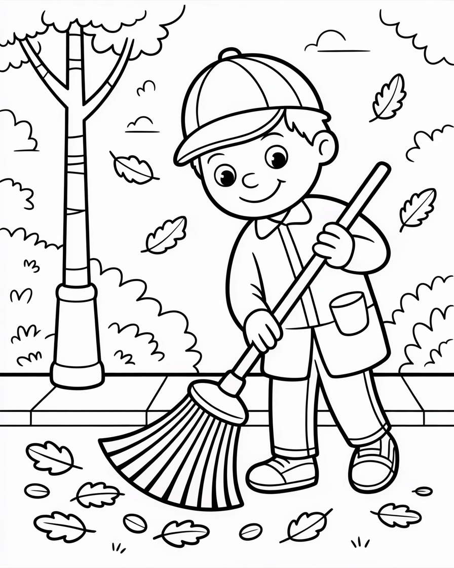 labor day coloring pages