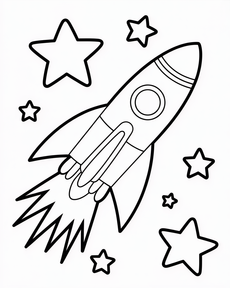 Spaceship Shooting Stars in Cosmic Game