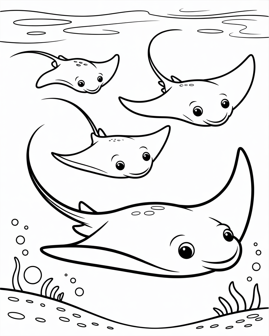 sea animals coloring pages