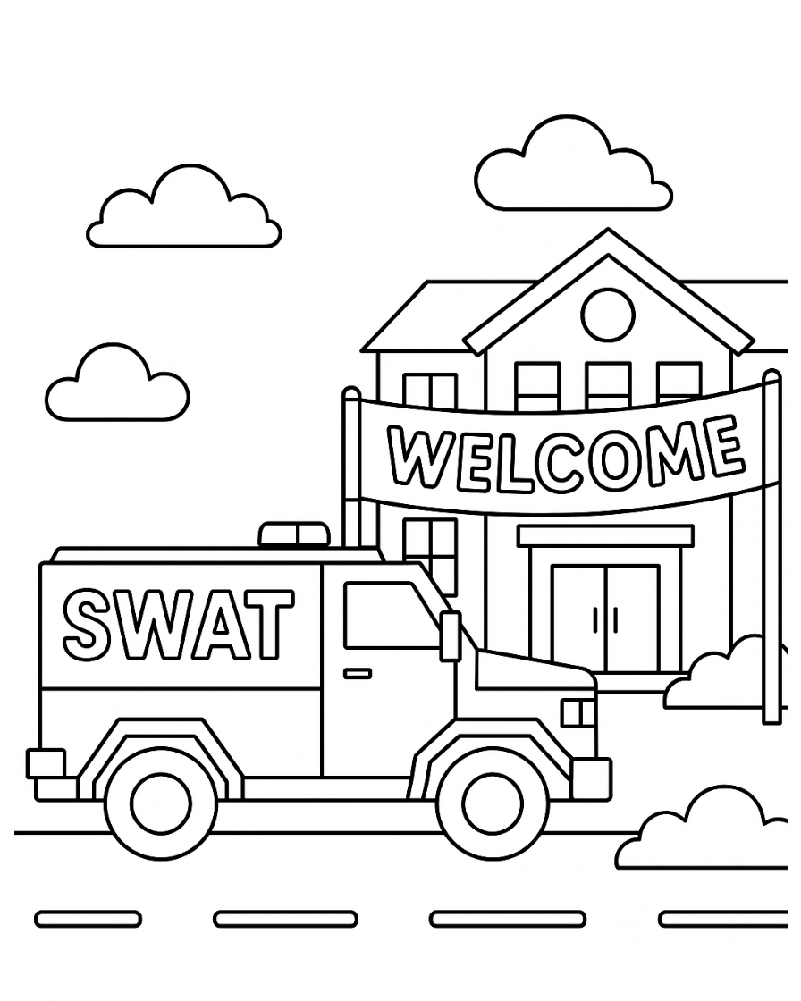 truck coloring pages
