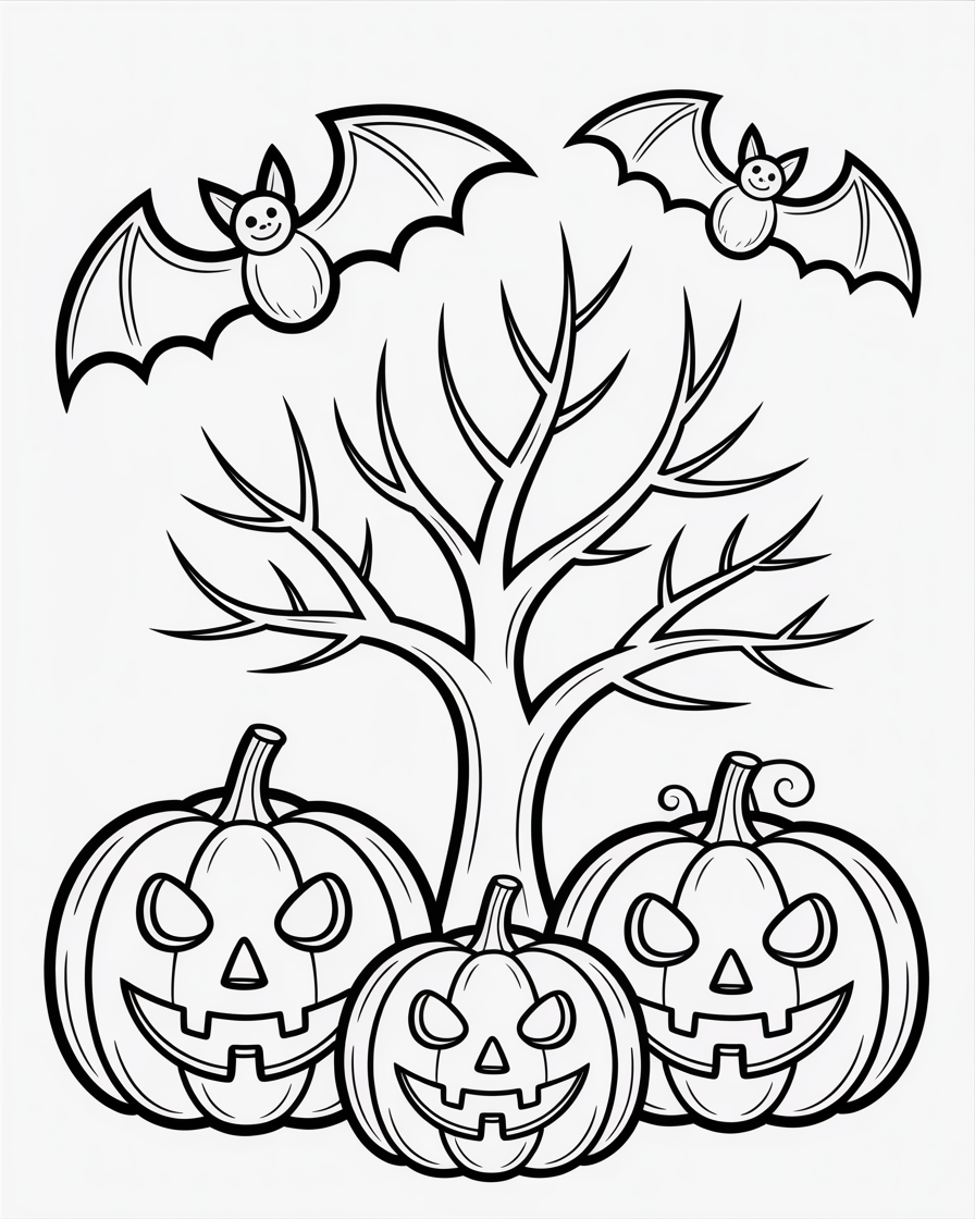 pumpkin coloring pages
