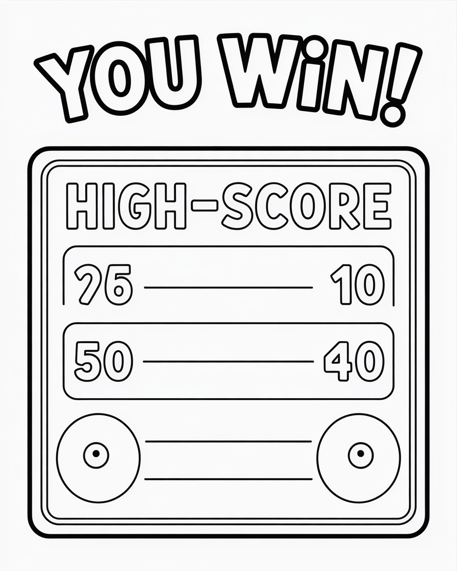Video Game High Score