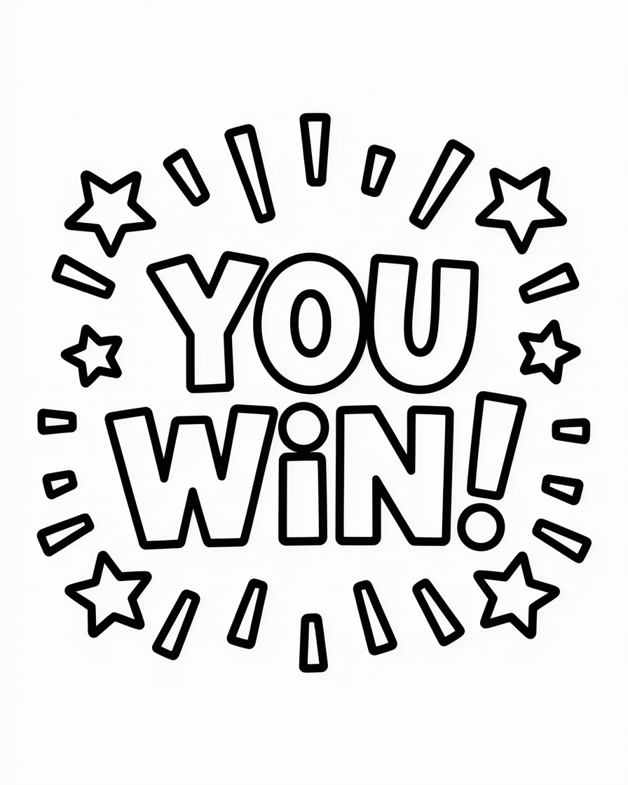You Win Video Game